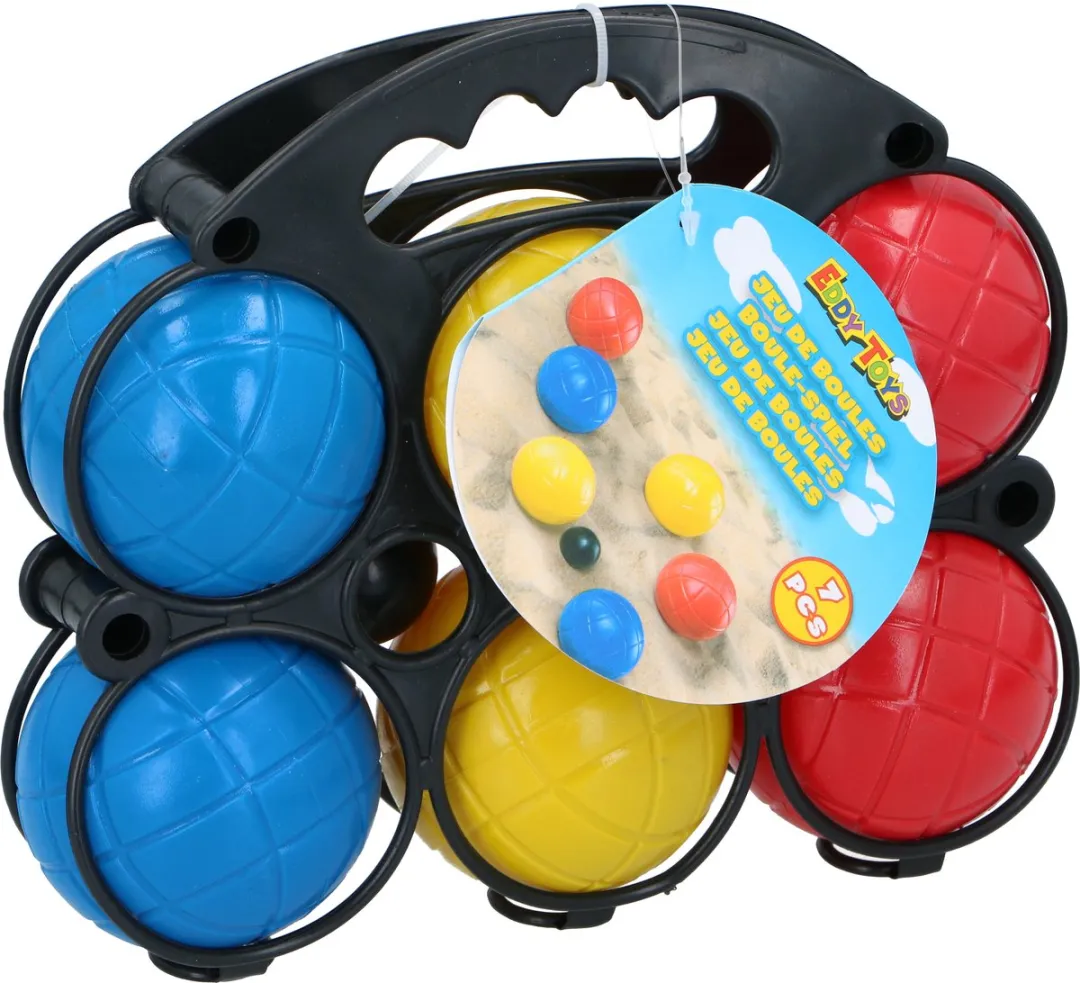 Eddy Toys Jeu De Boules Set - 7-delig Kunststof