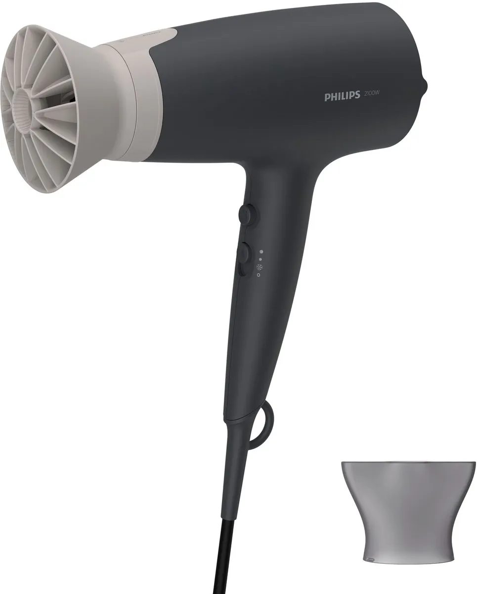 Philips Series 3000 Föhn BHD351/10 - 2100W - 6 standen - Zwart