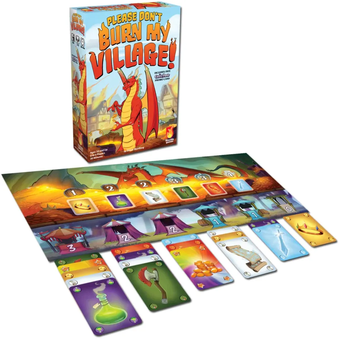 Please Don't Burn My Village - Kaartspel - Engelstalig - Fireside Games