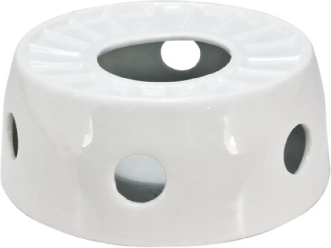Svenska Living Porseleinen Rechaud 2x - 16xD14cm - Wit