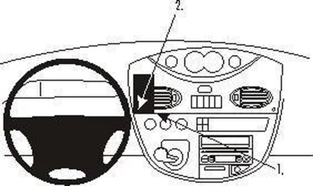 Brodit Proclip Center Mount 853749