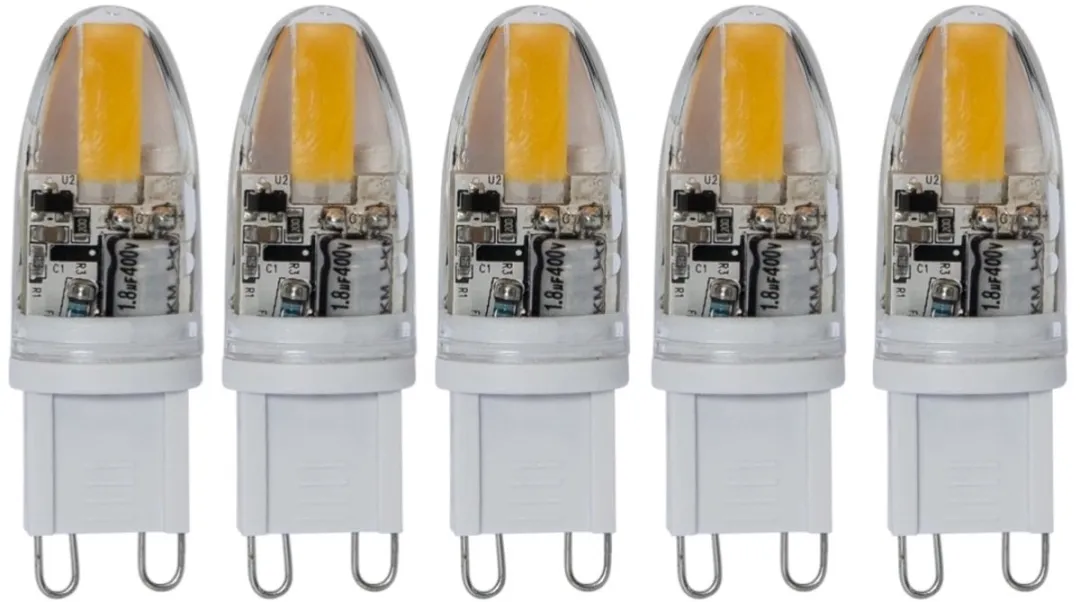 Star Trading Capsule Steeklampje G9 1.8W Extra Warm Wit - 5 Stuks
