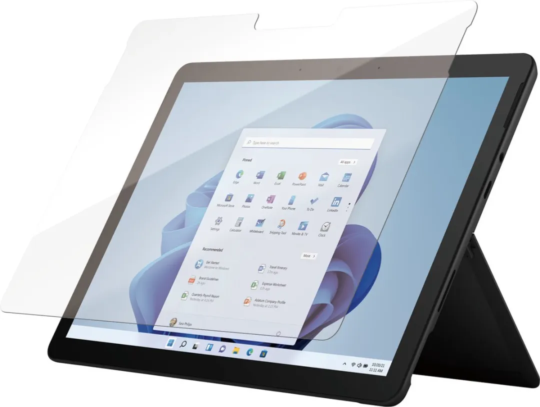 PanzerGlass Gehard Glas Screenprotector Surface Go 2 - Zwart