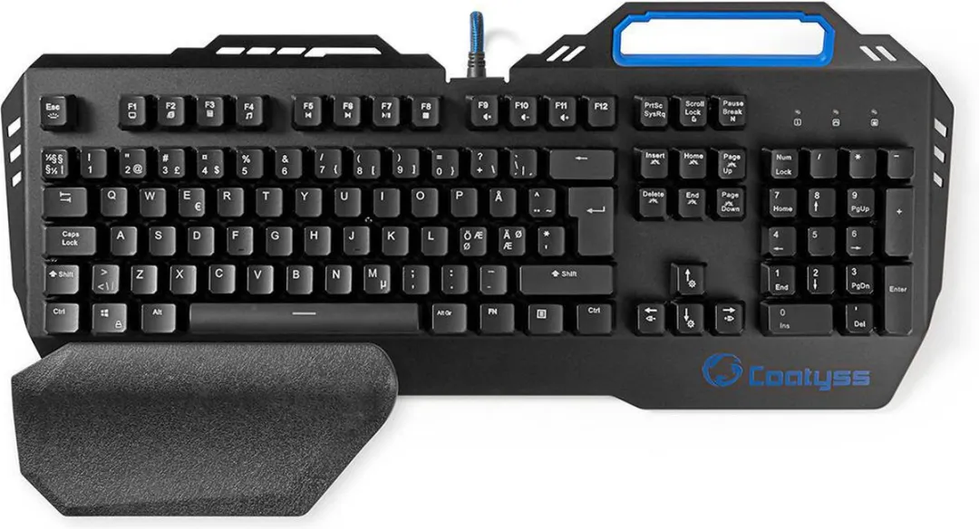 Nedis GKBD400BKND Bedraad Gaming Toetsenbord - Zwart