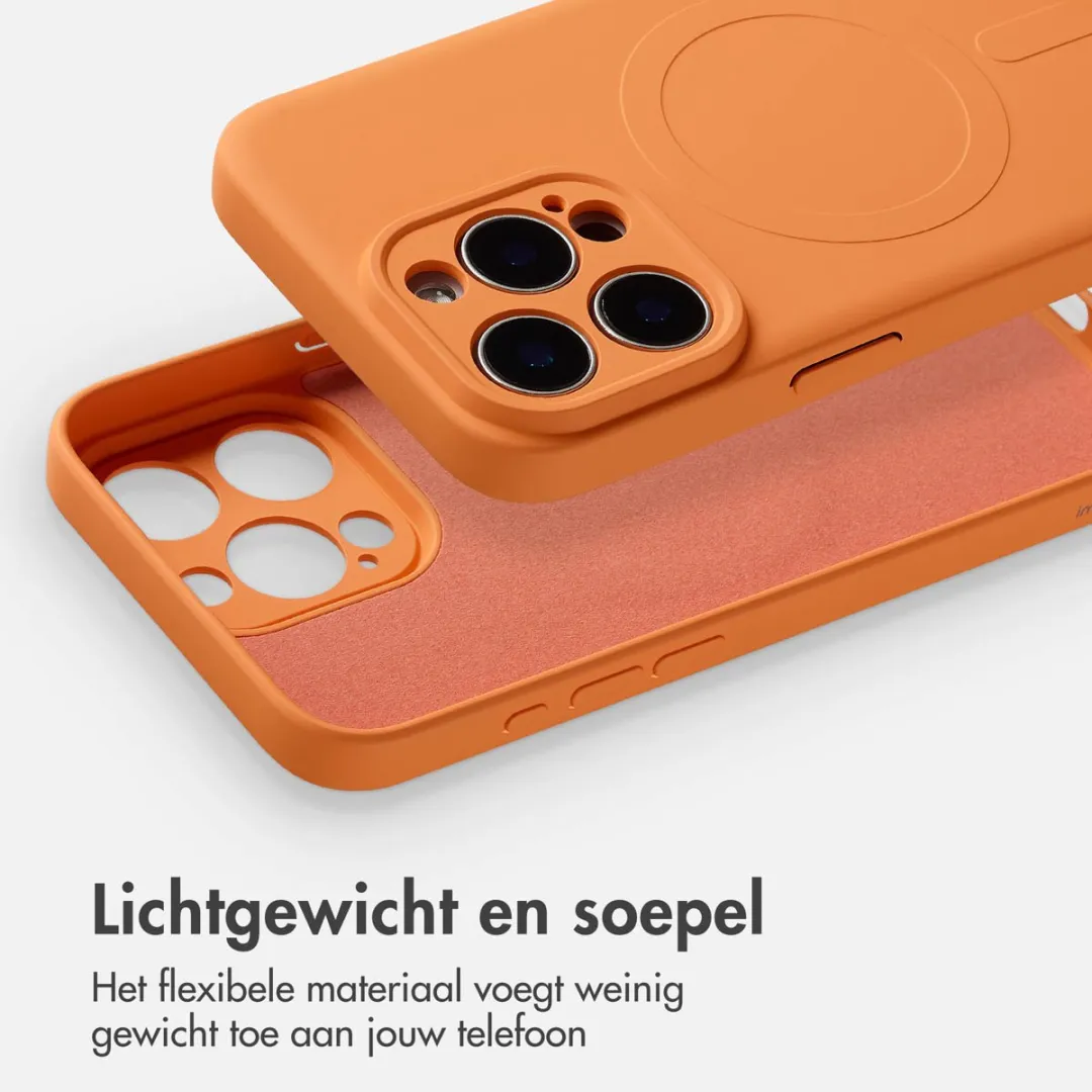 Imoshion Hoesje iPhone 15 Pro Max - Oranje - MagSafe - afbeelding 6 van 6