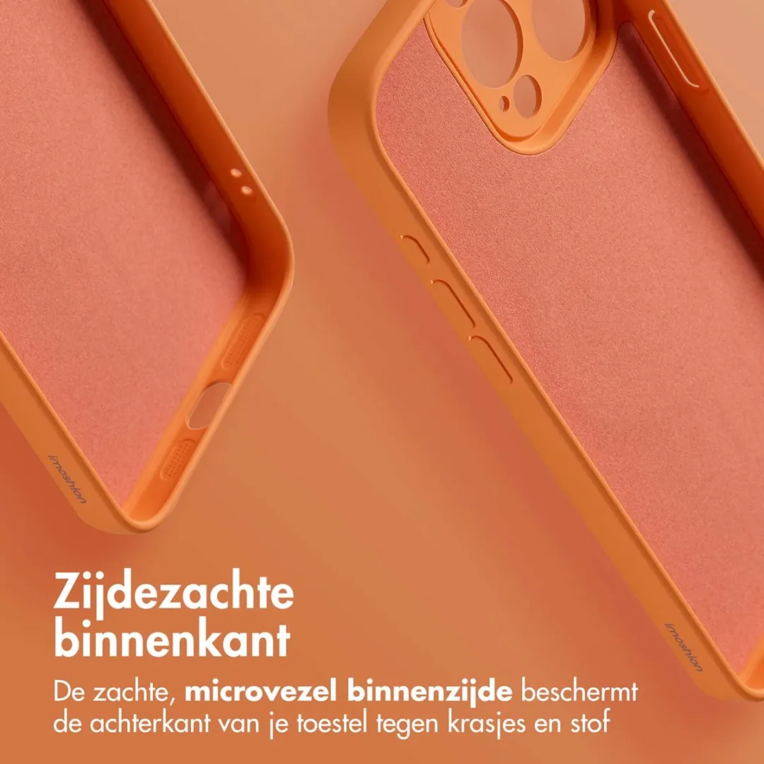 Imoshion Hoesje iPhone 15 Pro Max - Oranje - MagSafe