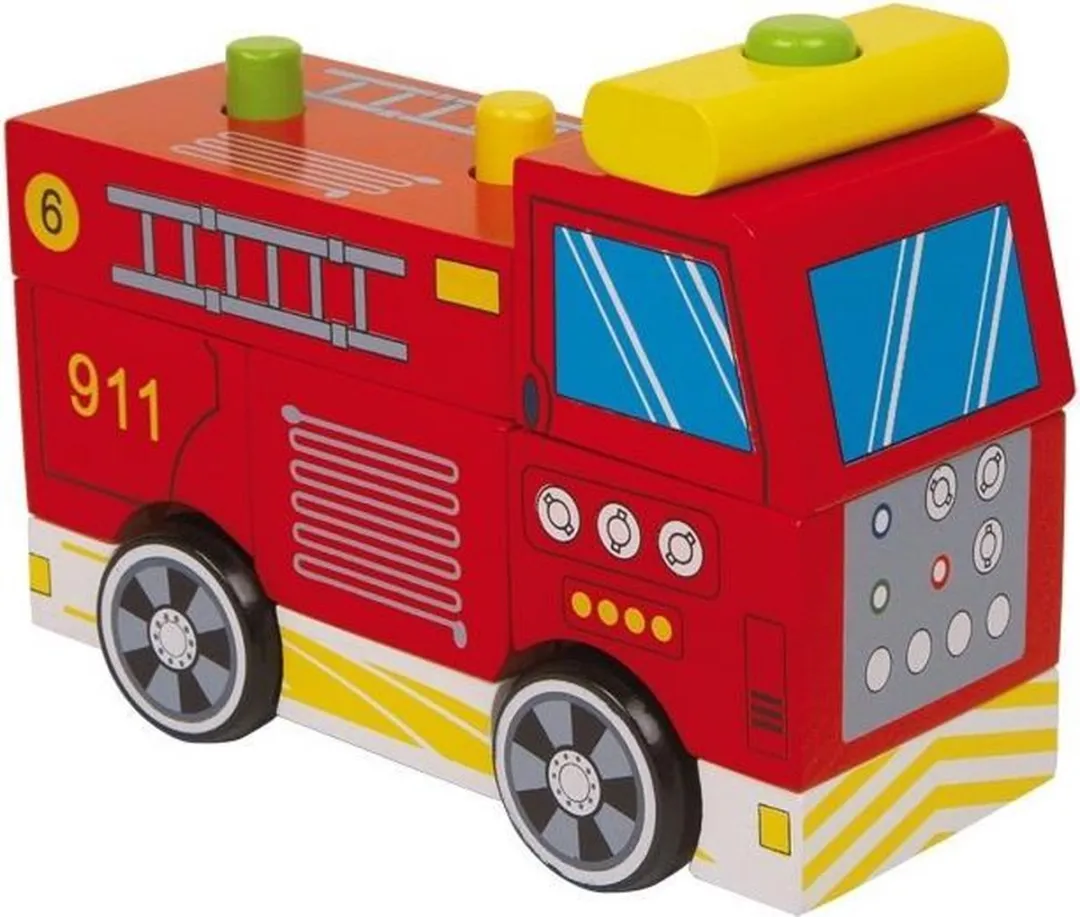 Small Foot 3D Puzzel Brandweer-Vrachtauto