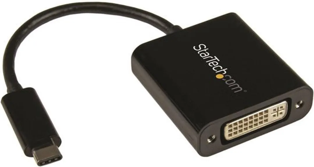 Startech USB-C naar DVI Adapter Full HD - Zwart