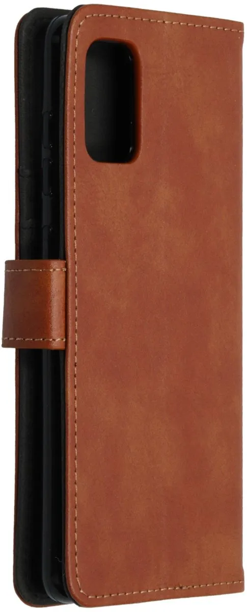 Imoshion Hoesje Samsung Galaxy A71 - 3 Pasjes - Bruin