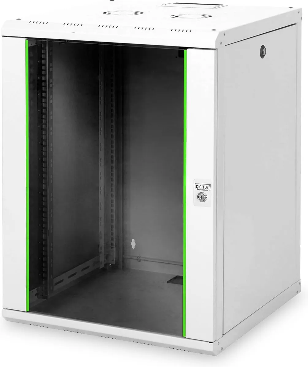 Digitus DN-19 16U-6/6 Wandrek - 16U - Grijs