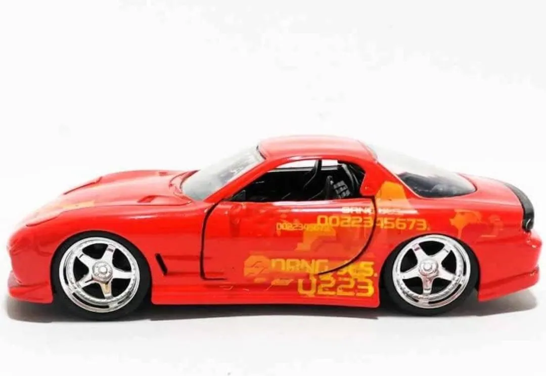 Jada Toys Mazda RX7 31442 Modelauto - Oranje