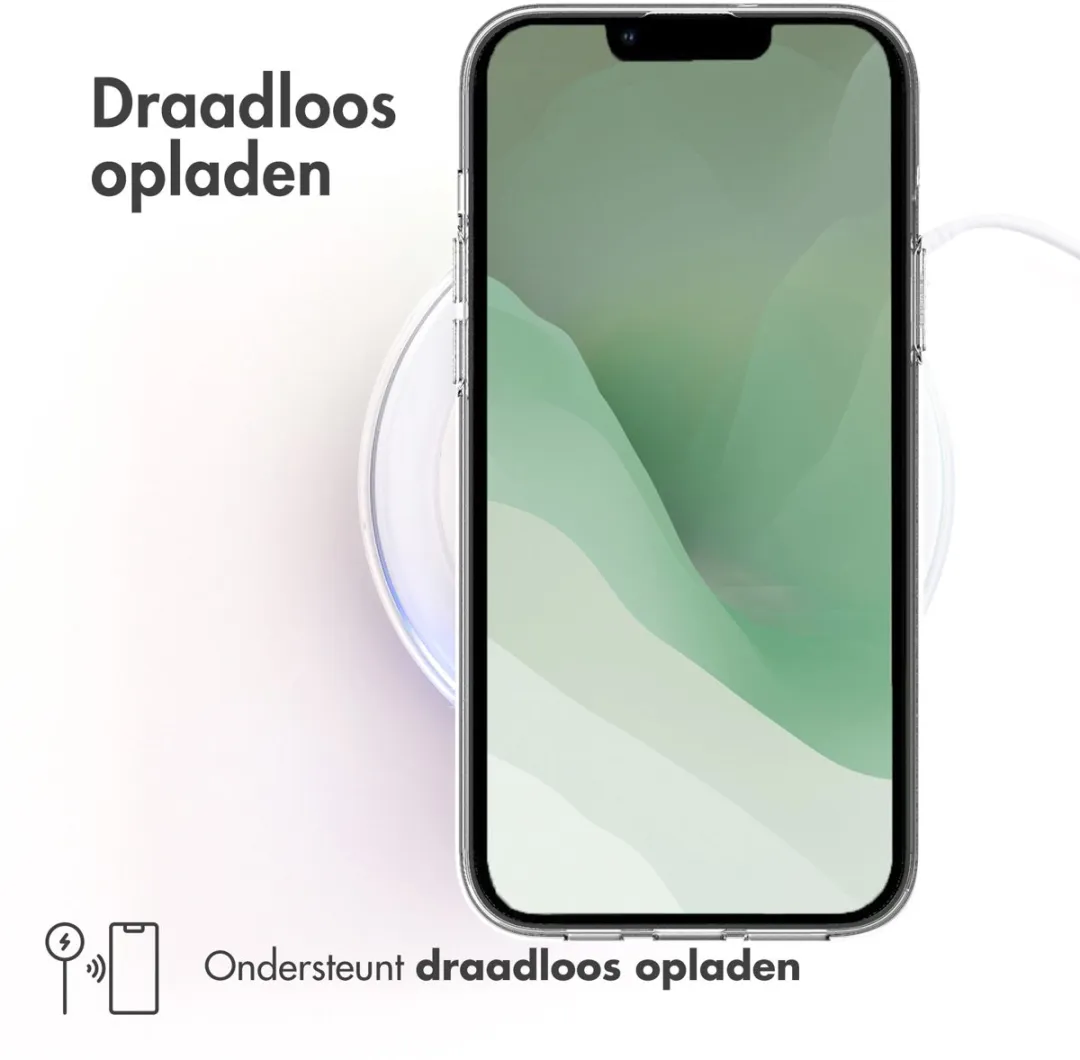 Accezz Hoesje iPhone 14 Plus Transparant