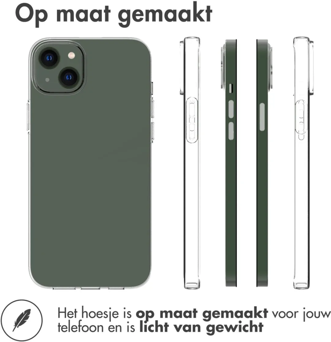 Accezz Hoesje iPhone 14 Plus Transparant