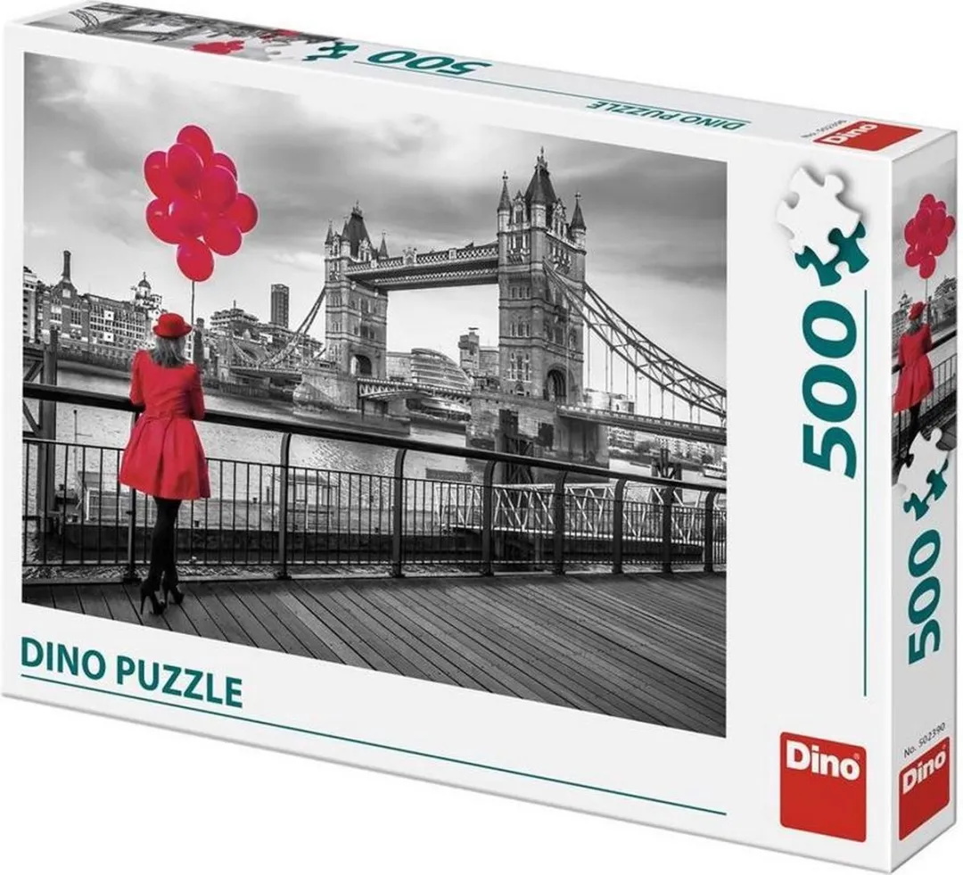 Dino Toys Legpuzzel Londen 500 Stukjes - Multicolor