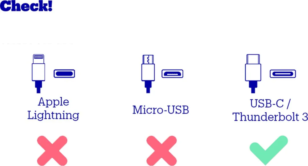 OtterBox Premium USB naar USB-C Kabel 2M - Zwart