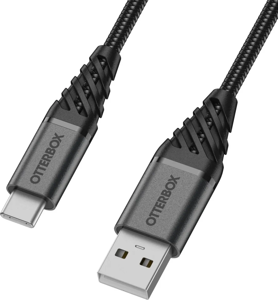 OtterBox Premium USB naar USB-C Kabel 2M - Zwart