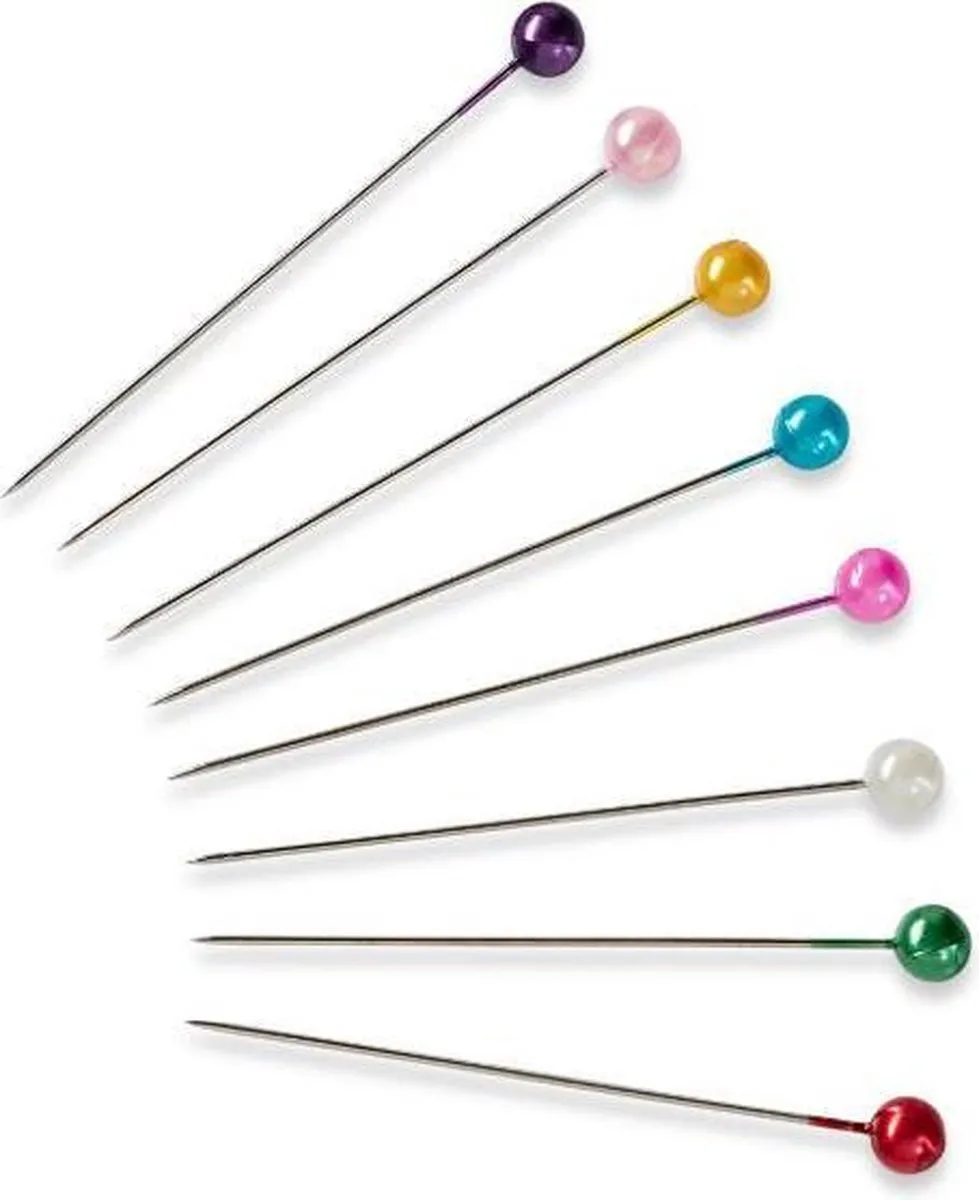 Prym Glaskopspelden 0,60 x 30mm - Zwart - 10.000 Stuks