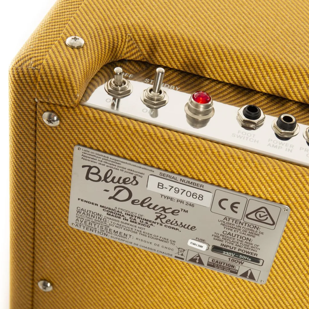 Fender Blues DeLuxe Reissue Gitaarversterker - afbeelding 6 van 6
