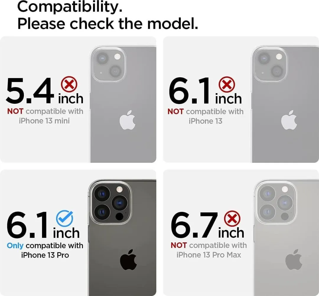 Spigen Ultra Hybrid TPU Hoesje iPhone 13 Pro ACS03263 - Rood