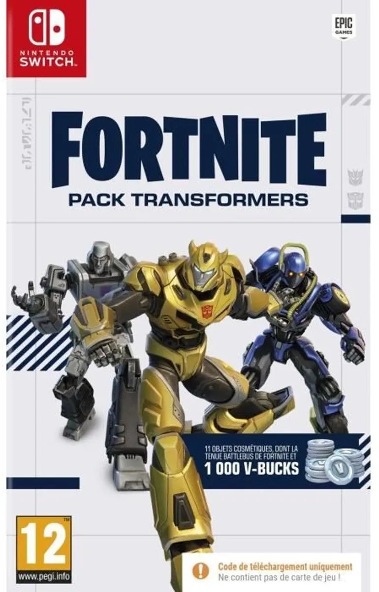 Fortnite Transformers Pack - Nintendo Switch