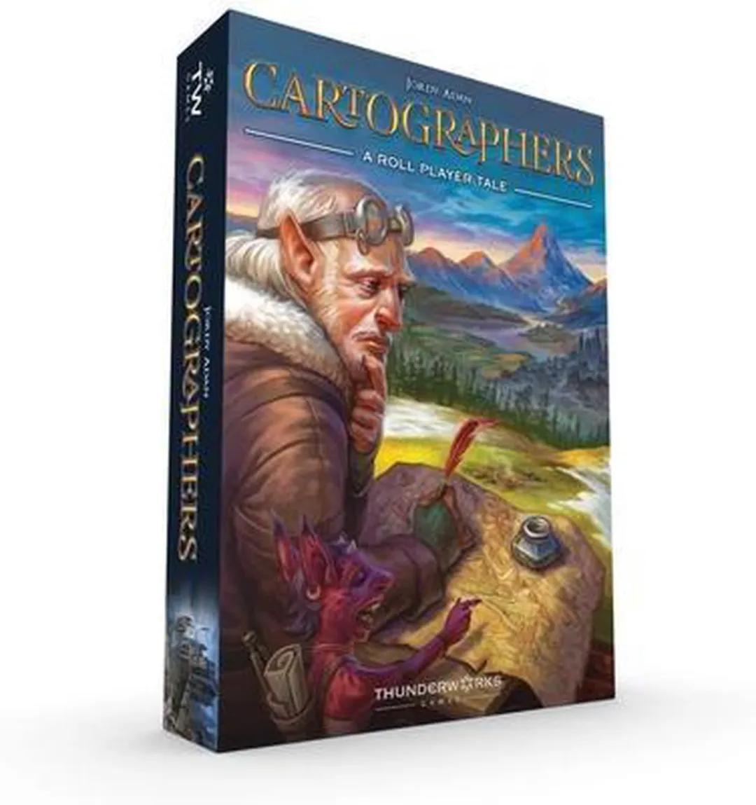 Thunderworks Games Cartographers A Roll Player Tale TWK4050 Kaartspel