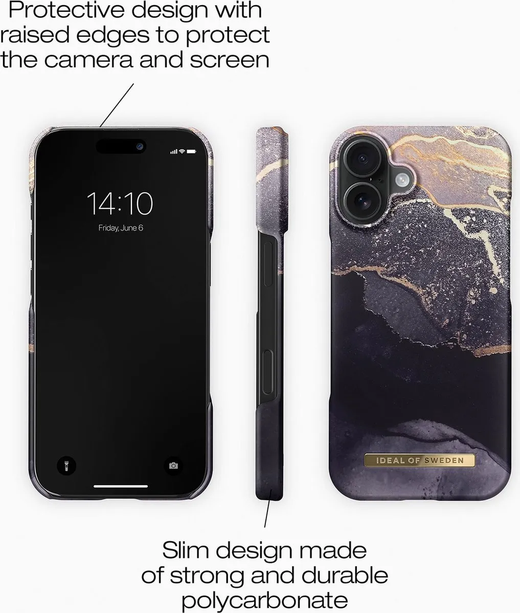 iDeal of Sweden iPhone 16 Fashion Case Golden Twilight - MagSafe - IDFCMS-I2461-321 - afbeelding 2 van 4