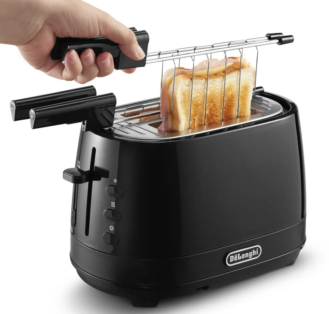 De'Longhi CTLAP2203.BK Broodrooster 2 sneden
