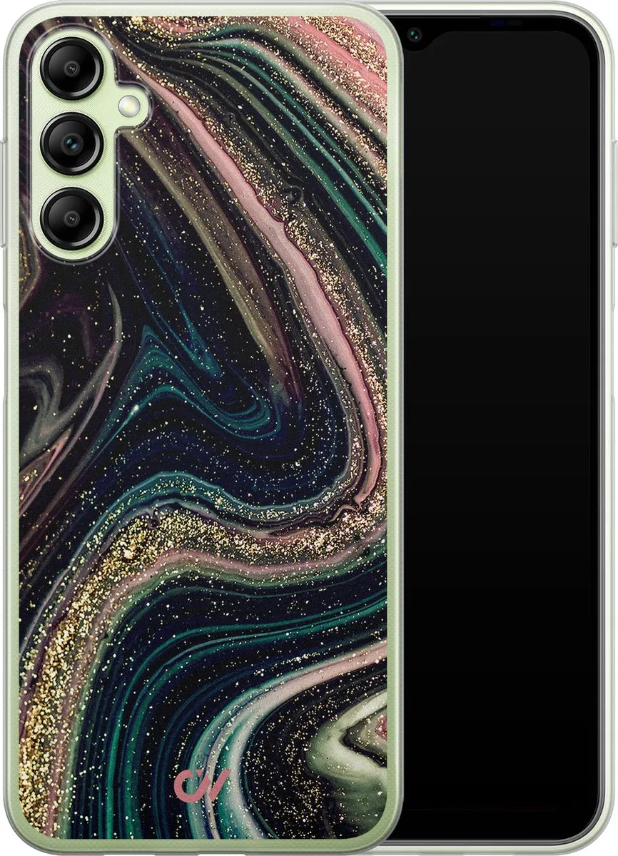 Casevibes Samsung Galaxy A14 5G Hoesje - Marble Twilight