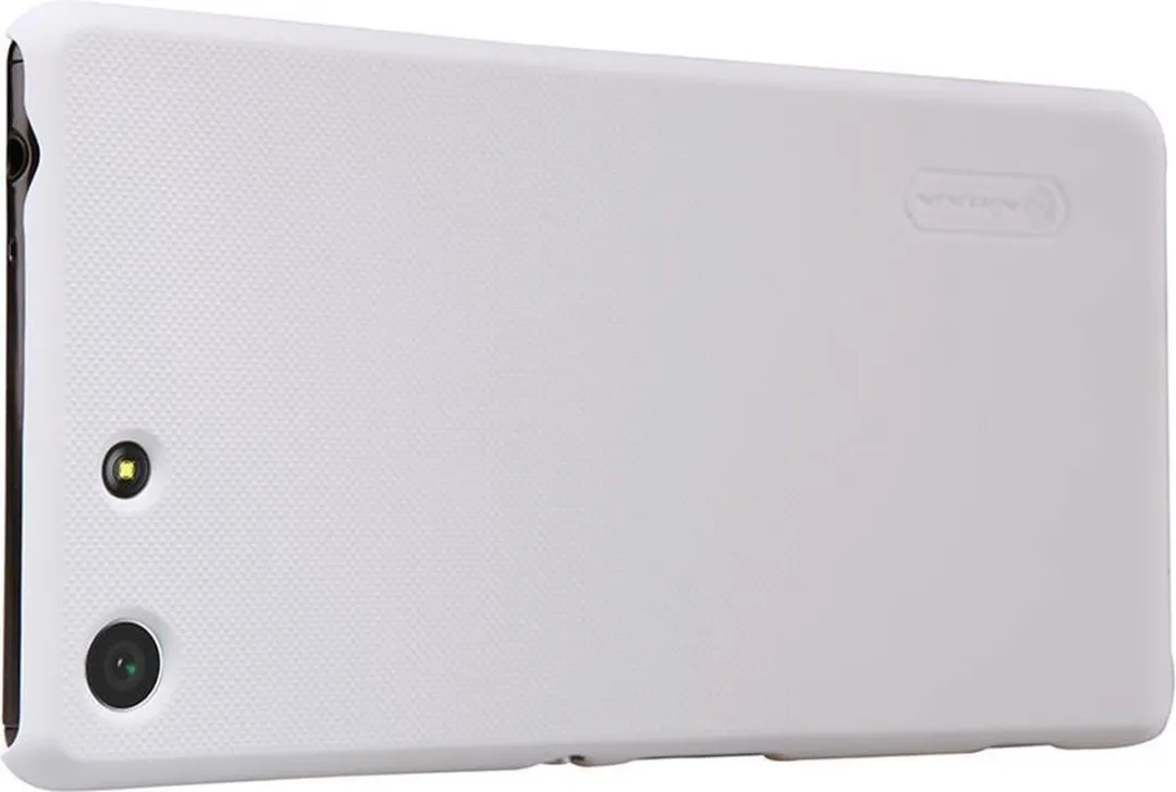 Nillkin Super Frosted Shield Backcover Sony Xperia M5 - Wit