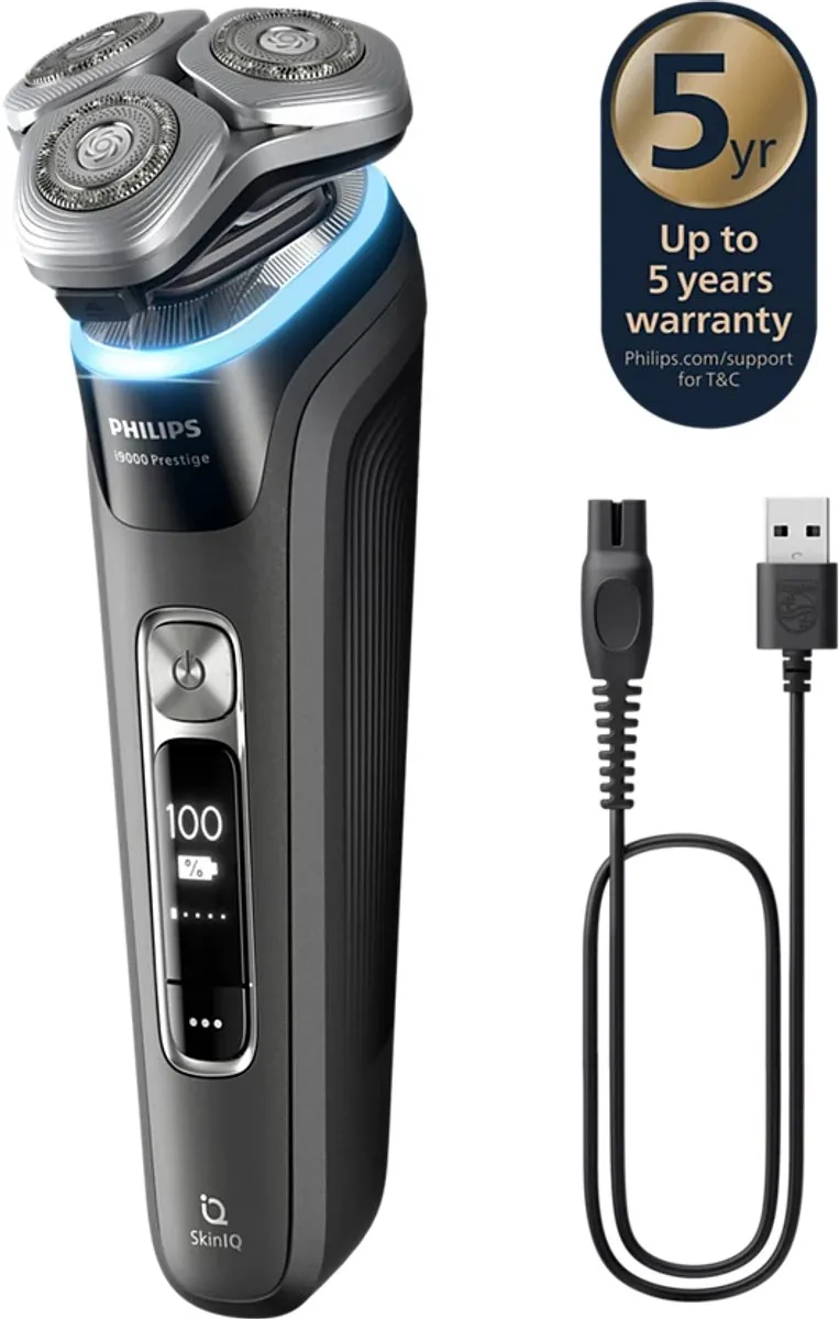 Philips i9000 Prestige XP9207/30 Scheerapparaat - 3 Mesjes - Zwart