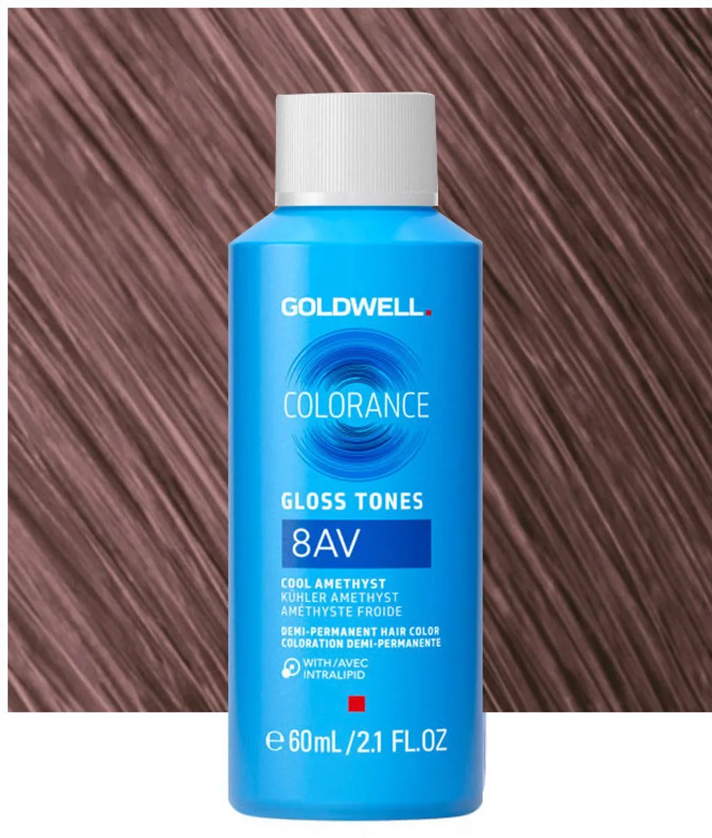 Goldwell Colorance Gloss Tones 8AV Haarverf 60ml - Zwart