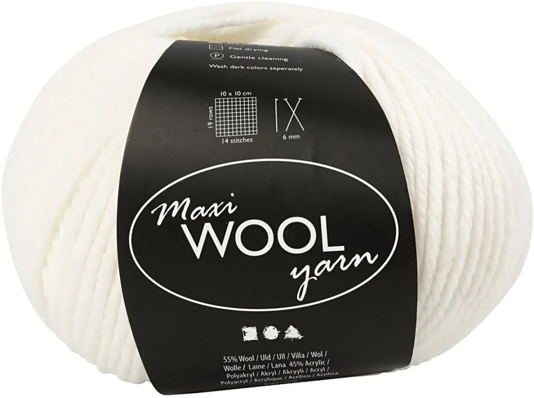 Creativ Company Wolgaren 125m 100g - Multicolor