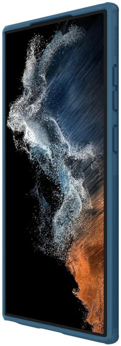 Nillkin Telefoonhoesje Blauw voor Samsung Galaxy S23 Ultra