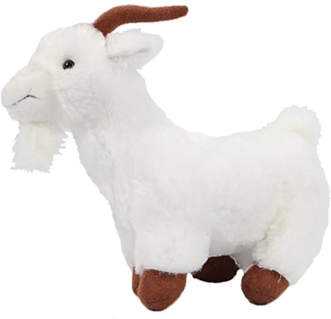 PIA Soft Toys Knuffelgeit Wit - 23 cm