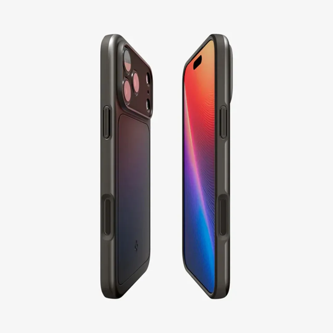 Spigen Dunne MagSafe-hoes iPhone 17 Pro - Zwart - 8800283314731