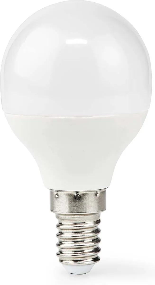 Nedis LED-Lamp E14 G45 4.9W 470lm Warm Wit