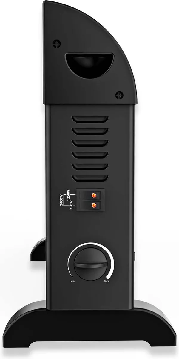 Nedis Convectorkachel HTCO10FBK 2000W - Zwart