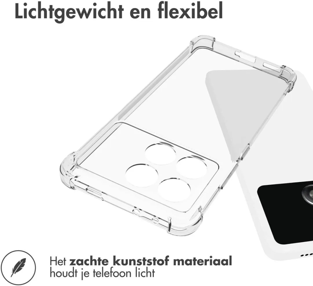 Imoshion Hoesje Xiaomi Poco X6 Pro SH00073010 - Transparant