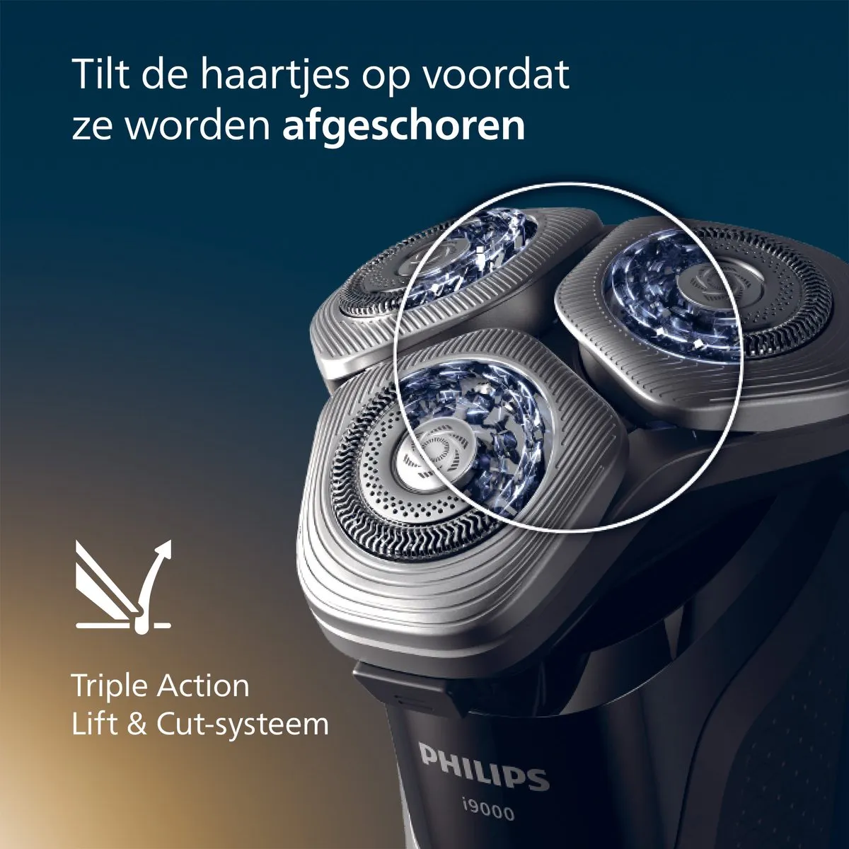 Philips i9000 X9000/10 Elektrisch Scheerapparaat - 3 Mesjes