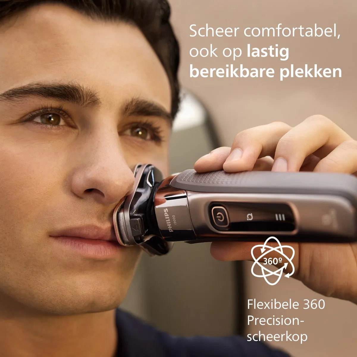 Philips i9000 X9000/10 Elektrisch Scheerapparaat - 3 Mesjes - afbeelding 6 van 6