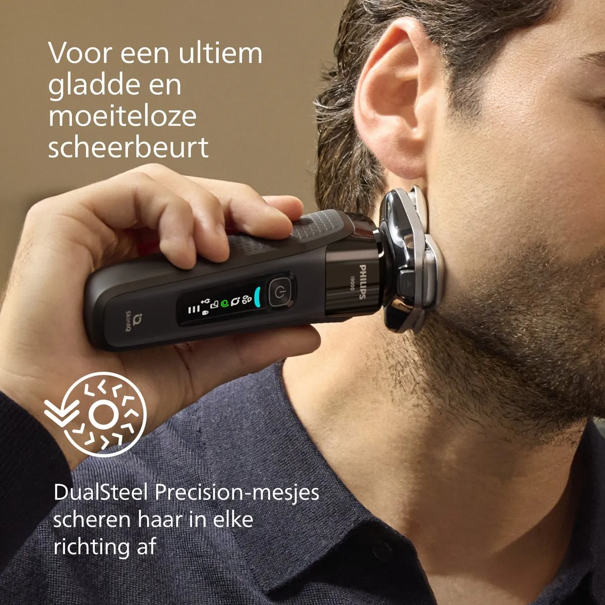 Philips i9000 X9000/10 Elektrisch Scheerapparaat - 3 Mesjes