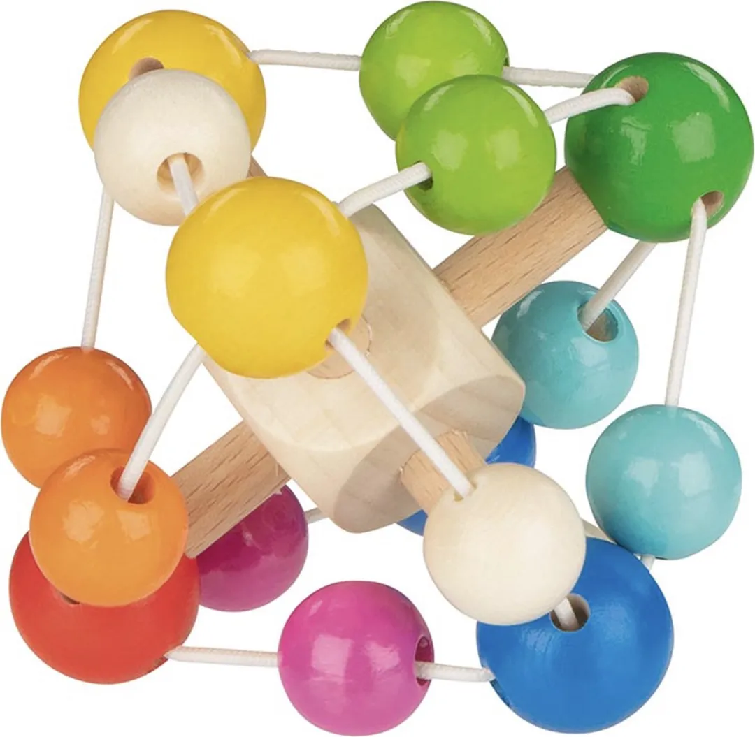 Goki Baby Bijtring Ellipsoid Regenboog