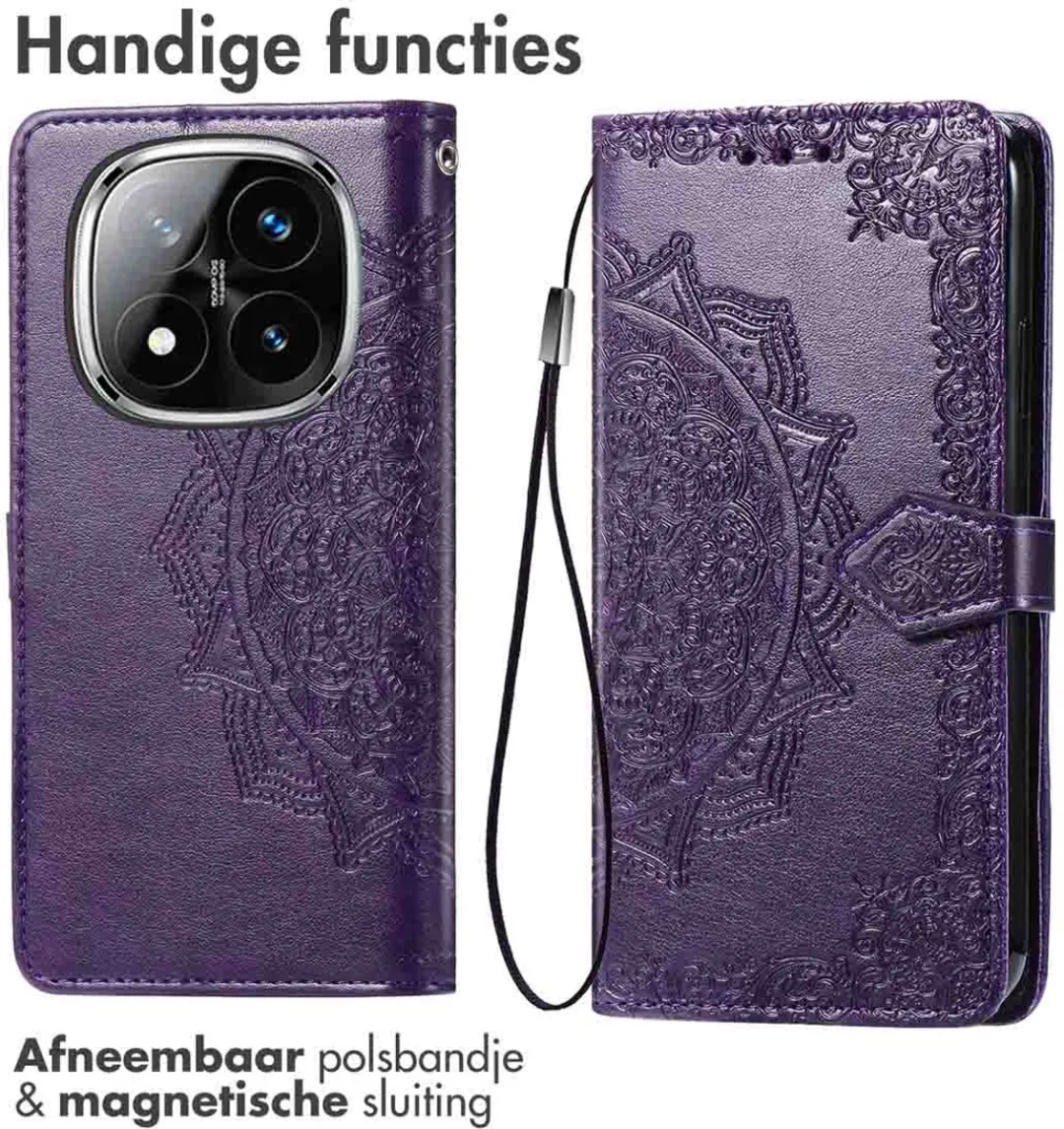 Imoshion Hoesje Xiaomi Poco X7 - 3 Pasjes - Paars