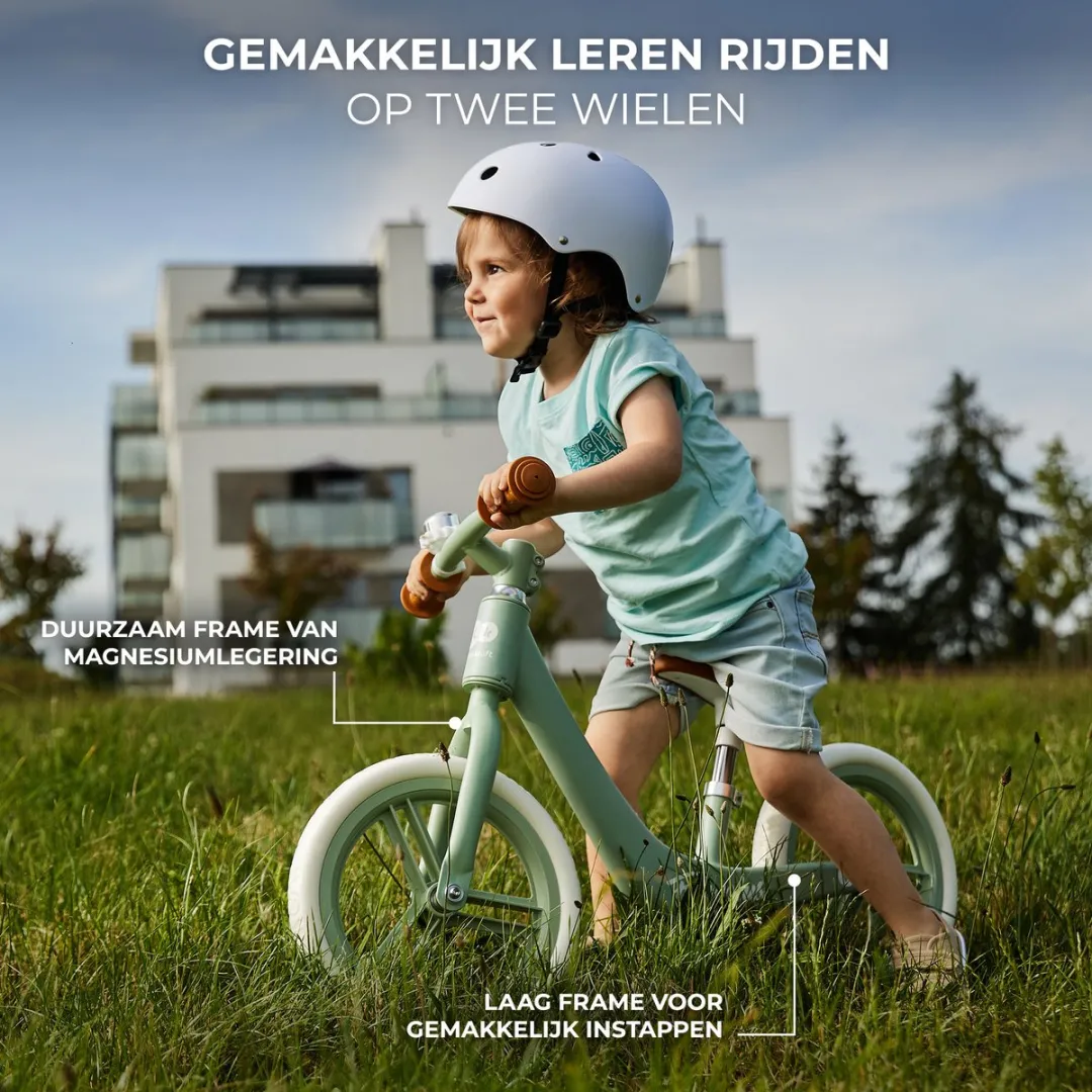 KinderKraft FLY PLUS Loopfiets 12 Inch - Baby Blue