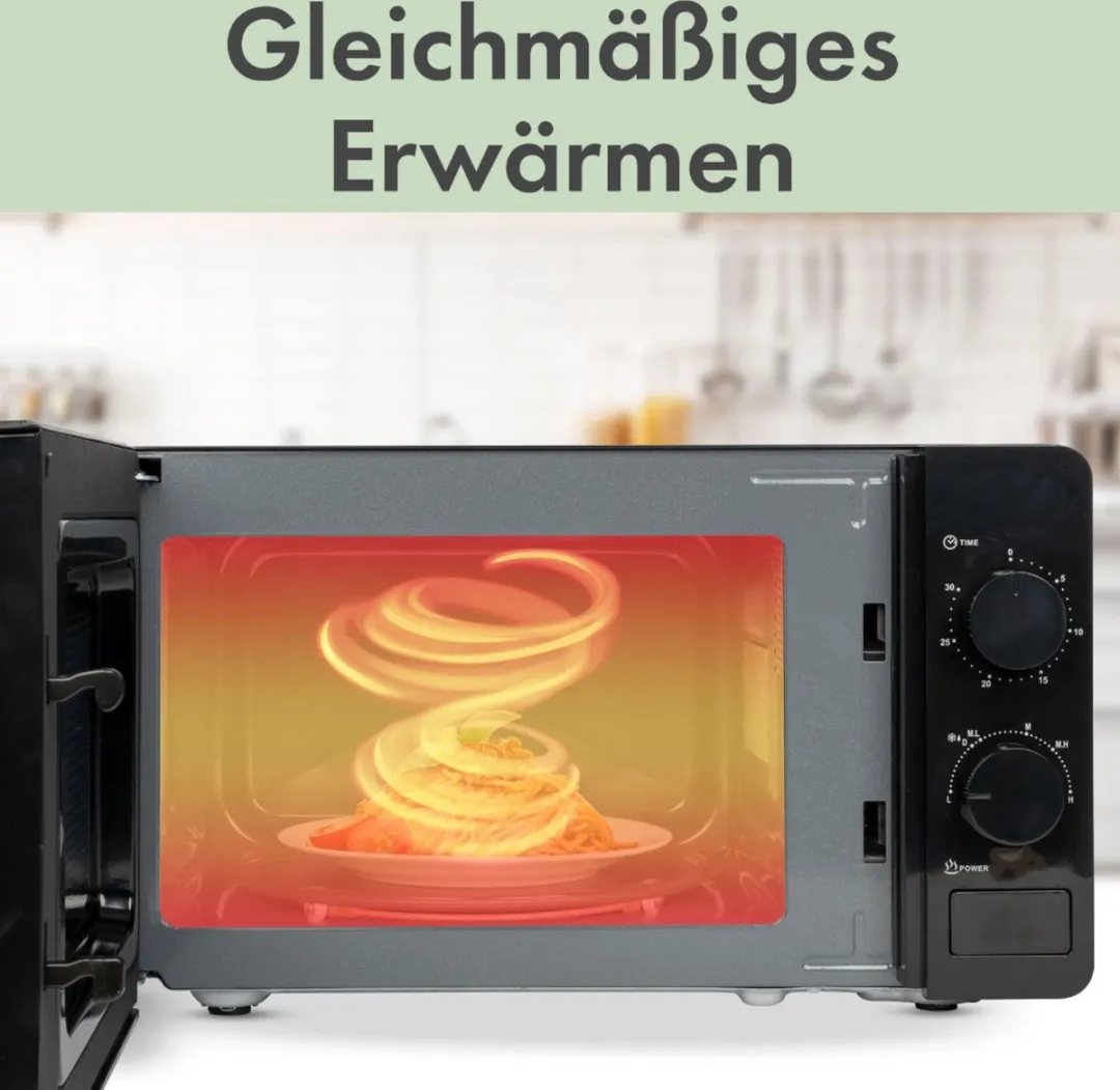 Bomann MW 6014 CB Magnetron 700W - Zwart - afbeelding 4 van 5