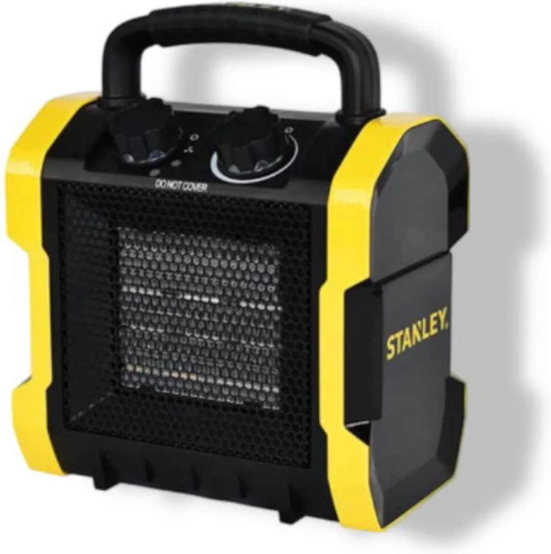 Stanley Heavy Duty Heater ST-033-230-E - 2000W - Zwart/Geel