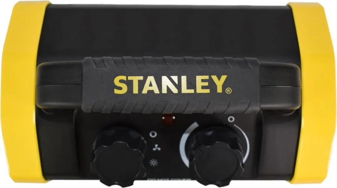 Stanley Heavy Duty Heater ST-033-230-E - 2000W - Zwart/Geel - afbeelding 6 van 6
