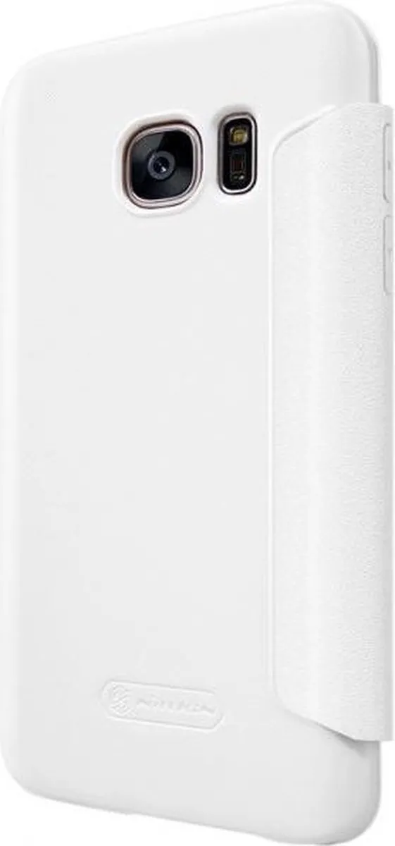 Nillkin Sparkle Series Leather Case Samsung Galaxy S7 - Wit
