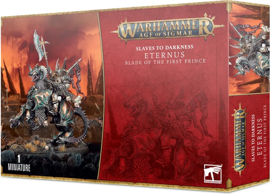 Games Workshop Slaves to Darkness Eternus Blade of the First Prince