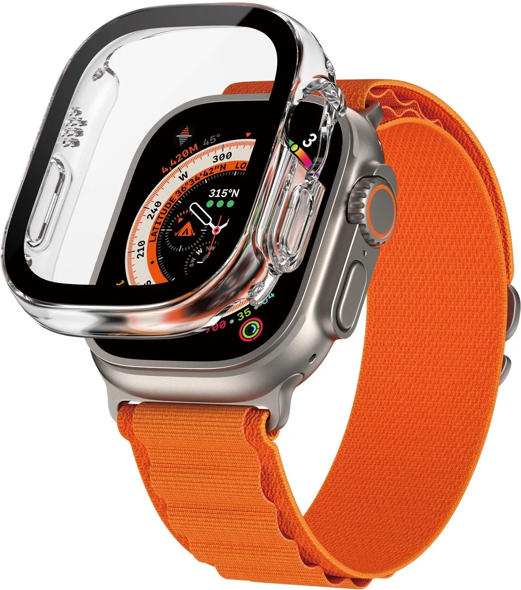 PanzerGlass Full Body Apple Watch Ultra 49mm - Transparant